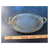 Vintage Glass Tray