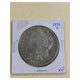 1896 O XF Morgan Dollar
