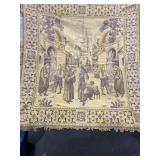 48 x 48 Mid Eastern Vintage Tapestry