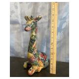 Vintage Patchwork Giraffe