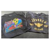 SZ M and XL Rock Shirts