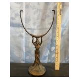 Art Nouveau Mirror Stand