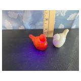 Vintage Glass Birds