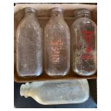 Vintage Dairy Bottles