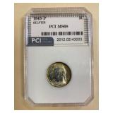 1943-P War Nickel MS 68