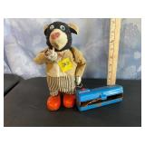 Tin Smoking Papa Bear Toy