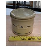 Longaberger Lidded Crock