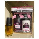 Hand Wash, Lotion, Perfume
