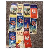 Vintage Gas and Oil Maps