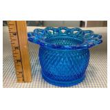 Imperial Blue Diamond Vase