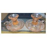 Heisey Candlestick Holders