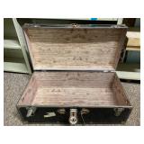 Metal Trunk with Key