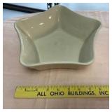 Longaberger Ivory Star Bowl