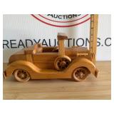 Handcrafted Wooden Car