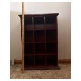 Wooden Cube Shelf