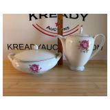 Imperial Covered Serving Bowl and Pitcher
