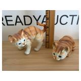 Vintage Enesco Cat Figurines