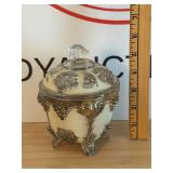 Vintage Painted Candy Dish