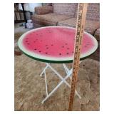 Metal Collapsible Watermelon Table