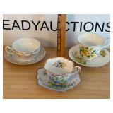 Vintage Tea Cups and Saucers