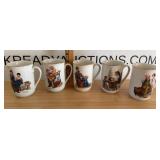 Norman Rockwell Collectible Cups