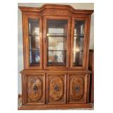 Mediterranean Style China Cabinet