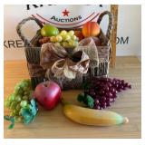 Artificial Fruit Basket