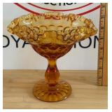 Vintage Glass Compote Dish