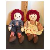 Vintage Raggedy Ann and Andy