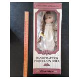Vintage Hand Crafted Porcelain Doll ' Heather '