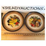 Vintage Napcoware 3D Wall Plaques