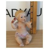 Vintage Bisque Baby Figurine