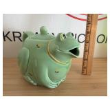 Vintage Otagiri Ceramic Frog Tea Pot