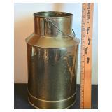 Vintage Decorative Brass Milk Can