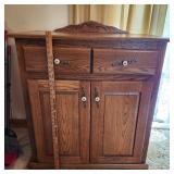 Vintage Storage Cabinet 35ï¿½ x 33ï¿½ x 20ï¿½