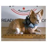 Vintage Tabby Cat Figurine