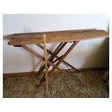 Antique Wooden Ironing Board