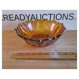 Vintage Indiana Glass Carnival Bowl