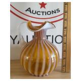 Vintage Fenton Autumn Pitcher