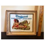 Framed Tin Advertisement