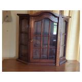 Vintage Dutch Curio Cabinet