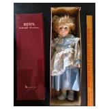 Brinns Collectible Porcelain Doll ' Jane '