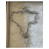 Sterling Cross Bracelet
