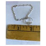 925 Sterling Ring Bracelet