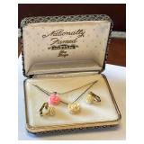 1/20 12K Gold Necklaces and Earrings