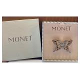 Monet Butterfly Brooch