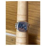 Size 4 Nickel Silver Insignia Ring