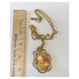 Vintage Foil Necklace