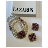 Vintage Bracelet and Earrings
