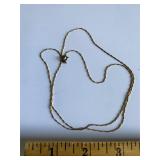 925 Sterling Gold Plated Necklace